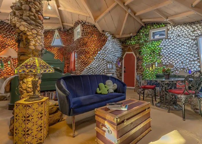 Bottle House - Both Main And Holiday home
