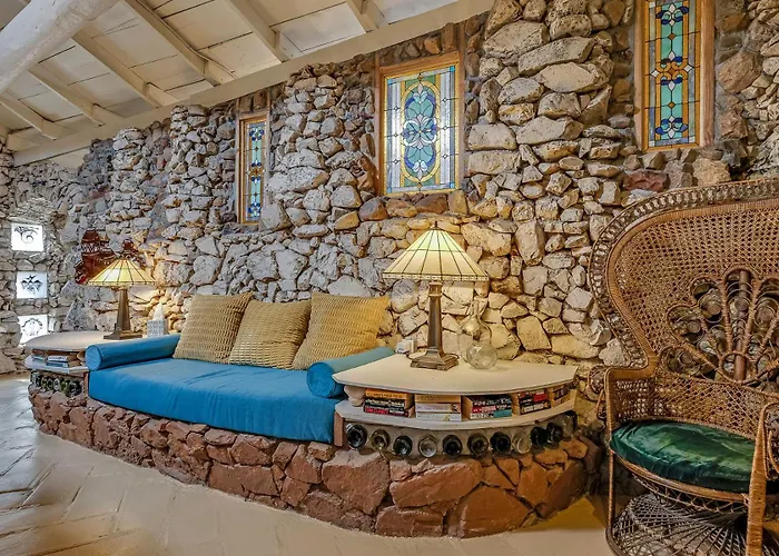Bottle House - Both Main And Holiday home